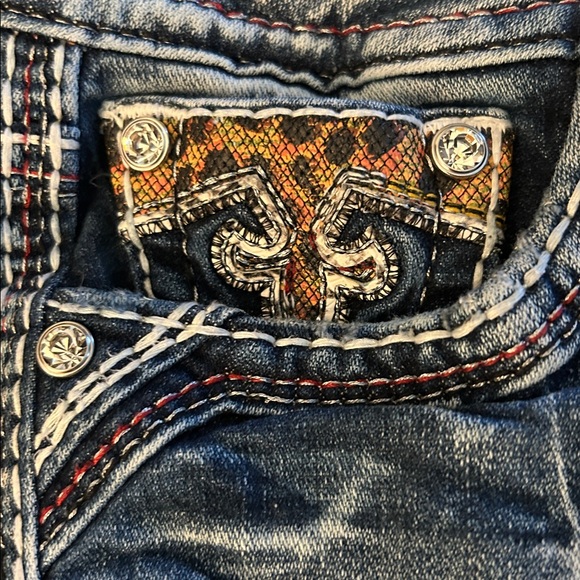 Rock Revival Jean shorts tag size 30 - Picture 12 of 16